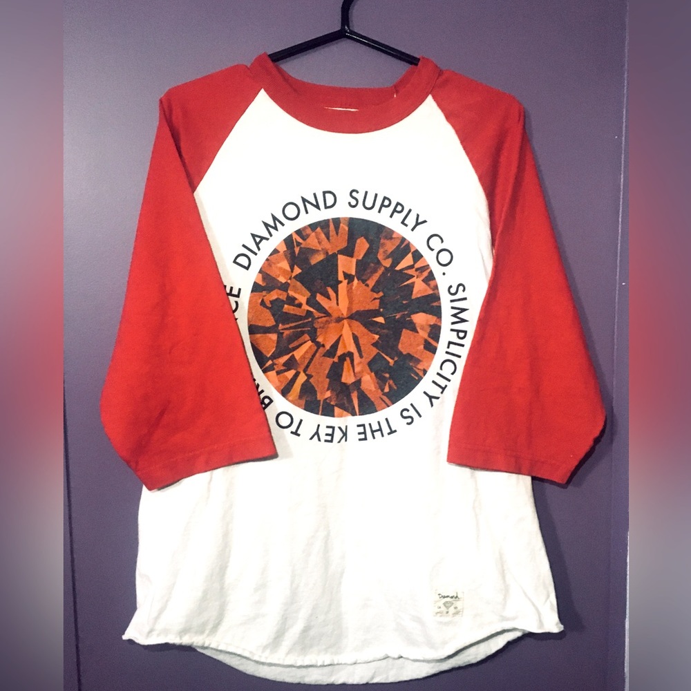 DIAMOND SUPPLY CO. 3/4 Sleeve Shirt